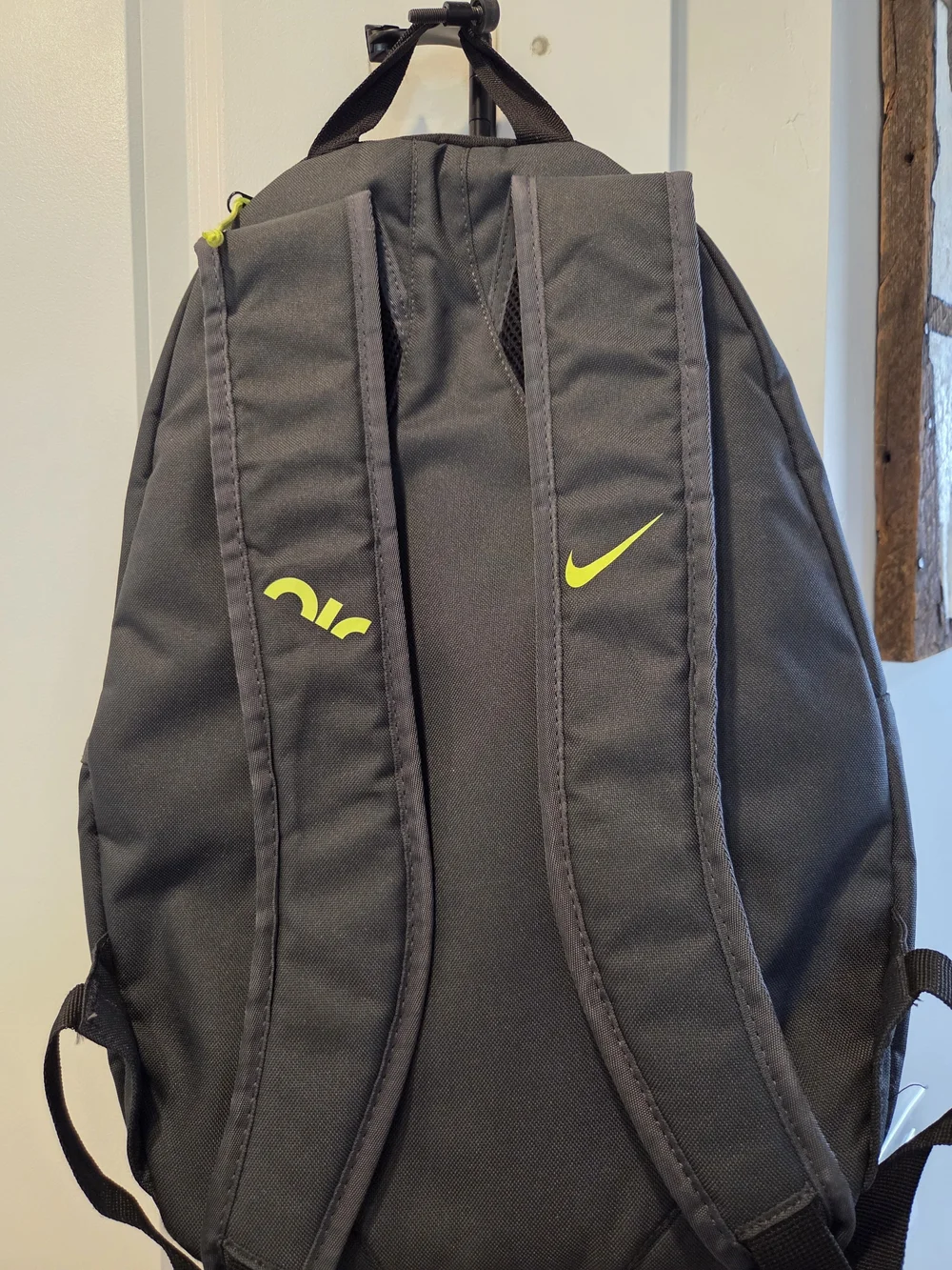 Nike Kids Backpack with Yellow Accents